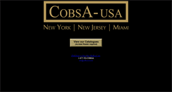 Desktop Screenshot of cobsausa.com